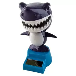 Іграшка на сонячній батареї "Весела Акула" фіолетова (Flip Flap) (10,5х6х6 см)