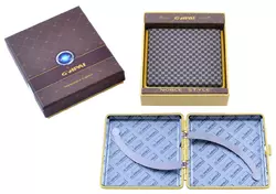 Портсигар в подарунковій упаковці GVIPAI (Шкіра, 20 шт) №XT-4979-2