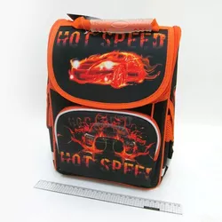 Рюкзак коробка "speed Hot" 34*26*14,5 см, 3 відд., ортоп., светоотраж.