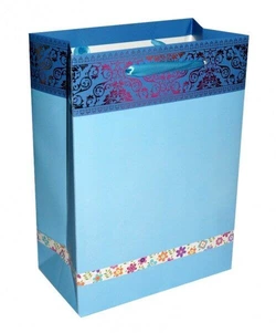 Пакет подарунковий "Кант" Блакитний