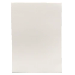 Фоаміран A4 "Білий", товщ. 1,5мм, 10 лист./П. з клеєм