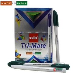 Ручка Cello Original "Tri-mate" 1.0 мм зелен. 50/Box