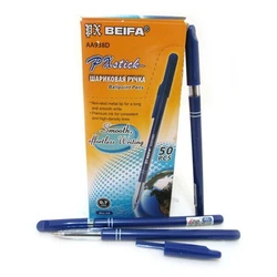 Кулькова ручка Beifa - 1мм, синій колір