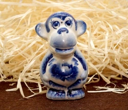 Фігурка керамічна Мавпочка "Абама"