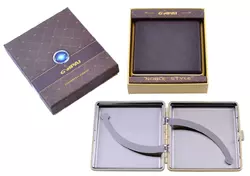 Портсигар в подарунковій упаковці GVIPAI (Шкіра, 20 шт) №XT-4986-4