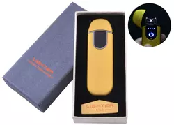 Электроимпульсная зажигалка Lighter (USB) №HL-69 Gold