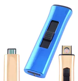 USB запальничка LIGHTER №HL-78 Blue