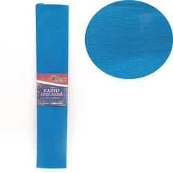 Креп-папір 55%, темно-голубий 50*200см, 20г/м2