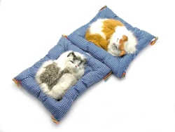 Кішка спить на килимку (21х20х6см)(6093)