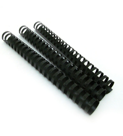 Пластикова пружина d28mm 1-1/8 ", черн.