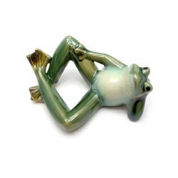 Лягушка керамическая (18х12х6,5 см)(21004)