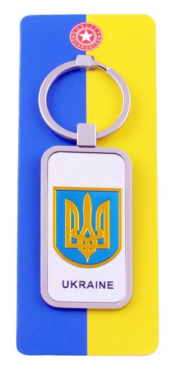 Брелок Герб Ukraine №UK-105E