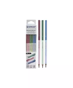 Набір простих олівців квадратні Acmeliae "Morandi collection" 2B 2,4 мм, 12 шт., 1 шт./етик.