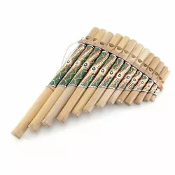 Флейта Пана розписна бамбук (27,5х18х5 см)