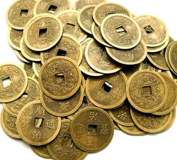 Монета d = 3,7 см. штучно бронзовий колір 10 МОНЕТ