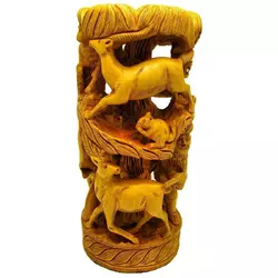 Фигура деревянная "Животные" (30х14 см)