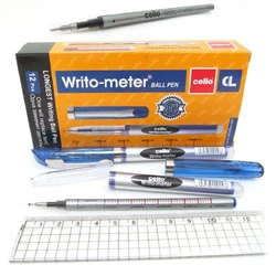Ручка масляна CL "Writo-meter" 10км, 0,5мм, синя, без/етик.