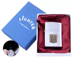 Запальничка в подарунковій коробці Україна (Гостре полум'я) №UA-28