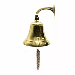 Дзвін ринда бронзова хром (d-18 см h-23 см)(7")(1375 гр.)
