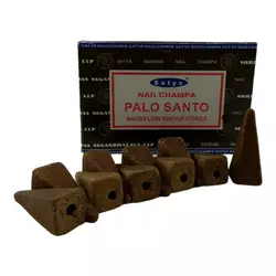 Palo Santo Backflow Cones (Пало Санто) (Satya) 10 конусів в упаковці