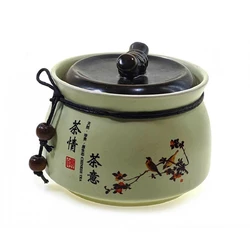 Баночка для чаю керамічна (500 мл.) (10х12,5х12,5 см)