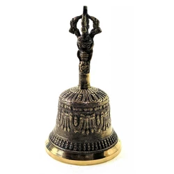 Дзвін чакровий бронзовий (№3) (d-9, h-15,5 см) (Непал)