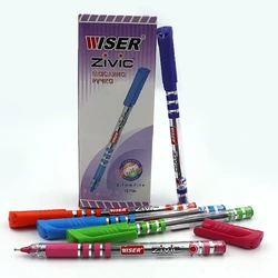 Ручка масло Wiser "ZIVIC' 0,7 мм сін. mix