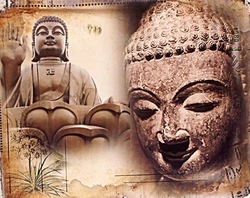 Картина зі світлодіодами Будда №5