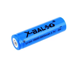 Акумулятор 18650, X-Balog, 8800mAh, синій