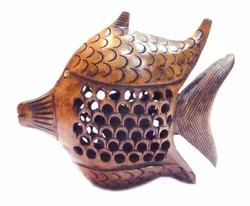 Риба дерев'яна евкаліпт С5011-4"