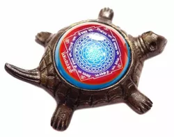 Курма Кубер Янтра (янтра на черепахе) бронза