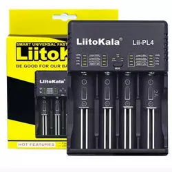 Зарядний пристрій LiitoKala Lii-PL4, 4x10440/14500/16340/1735/17500/177500/17670/18490/18650/22650,