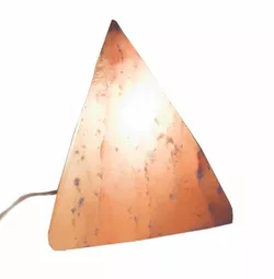 Соляна лампа (S-037) "Піраміда" (18х18х18см) (4 шт ящ.) (Гімалайська сіль)