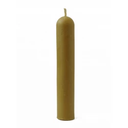 Свічка бажань велика Жовта 3,5*3,5*20,5см.