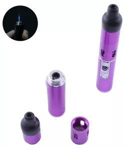Запальничка газова трубка (Гостре полум'я) Фіолетовий №4751-6