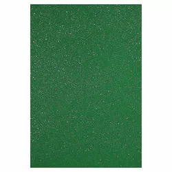 Фетр HARD 170GSM 1,2 мм "Смарагдово-зелений" Glitter 10PC/OPP A4, 1 шт/етик.