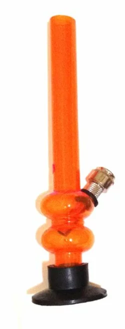 Бонг акрил, помаранчевий (19 см)