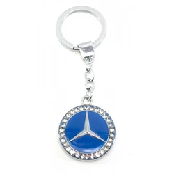 Брелок автомобильный (BA) "Mercedes" синий