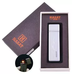 USB запальничка в подарунковій коробці HASAT №HL-66-1