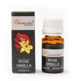 Ароматичне масло Троянда з ваніллю Aromatika Oil Rose Vanilla 10ml.
