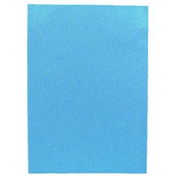 Фоаміран EVA 1.7 ± 0.1MM "Світло-блакитний" IRIDESCENT HQ A4 (21X29.7CM) з клеєм, 10 лист./П