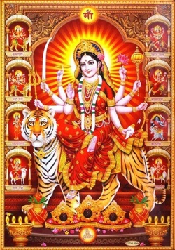 Постер "Індійські боги" Дурга Jothi 8544