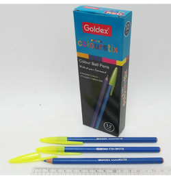 Ручка масляна Goldex "Colorstix # 932 Індія Blue 1,0мм