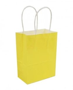 Пакет пакувальний паперовий Жовтий