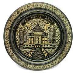 Тарелка бронзовая настенная (25 см)(Wall Plate BD 10")