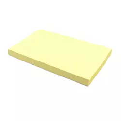 Папір для нотаток "желт" 76*127мм 100 аркушів 1шт/етик