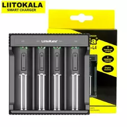 Зарядний пристрій LiitoKala Lii-L4, 4x-10440/ 14500/ 16340/ 17355/ 17500/ 17670/ 18350/ 18490/ 18650/ 22650,