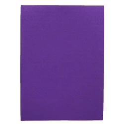 Фоамиран A4 "Темно-фіолетовий", товщ. 1,5 мм, 10 лист./п. з клеєм
