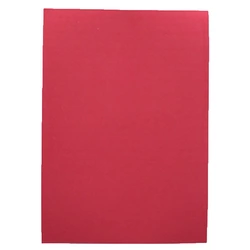Фоамиран A4 "Темно-червоний", товщ. 1,5 мм, 10 лист./п. з клеєм