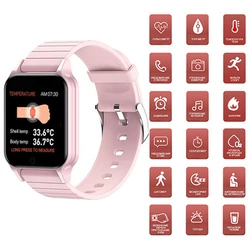 Smart Watch T96, температура тіла, pink